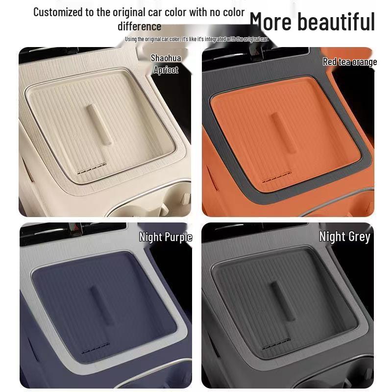Shangjie H5 Wireless Charger Silicone Pad for Car Center Console Protection