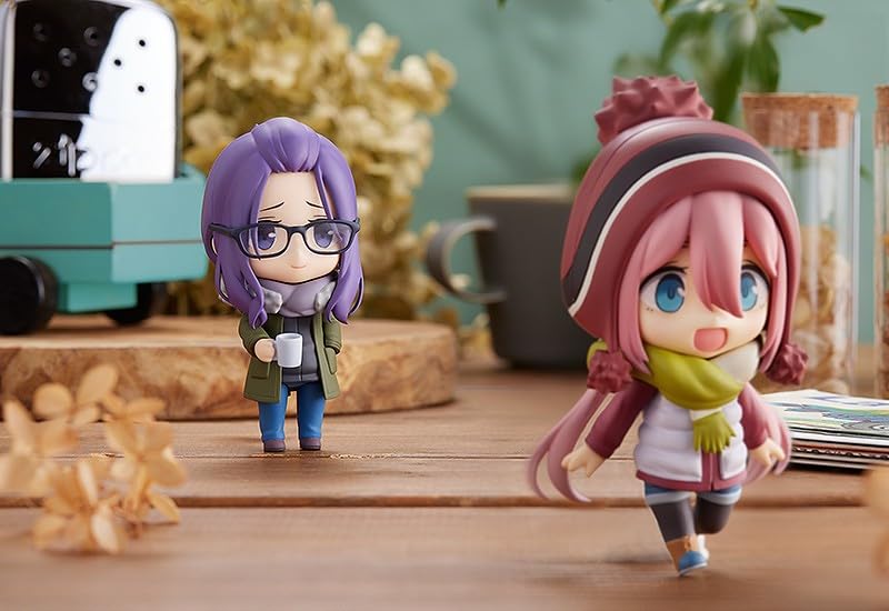 Nendoroid Sakura Kakamigahara Plastic Painted Movable Figure Yurucamp Non-scale