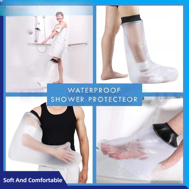 Schutz Duschbar Recycelbar Fuß/Bein/Hand/Arm Gips Duschabdeckung Wasserdicht Duschschutz