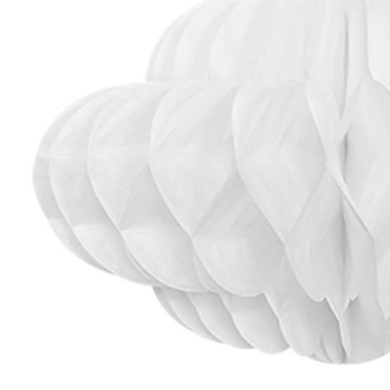 Cloud Hanging Honeycomb Decoration 3D Artificial Clouds Honeycomb Ornaments for Wedding Birthday Nursery Room Baby Shower Decor