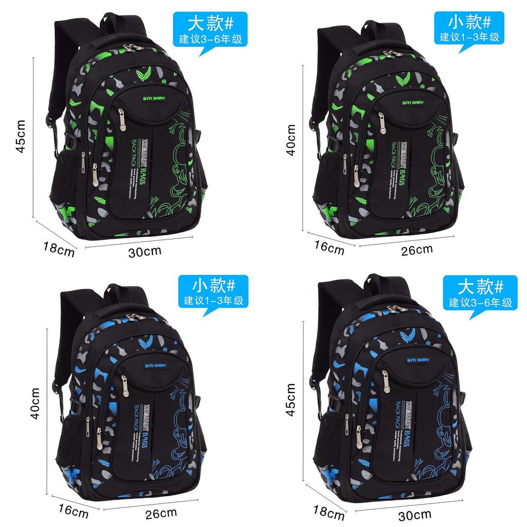 Sesam Baby Großer Schulrucksack Jungen Mädchen Mit Atmungsaktivem Nylon