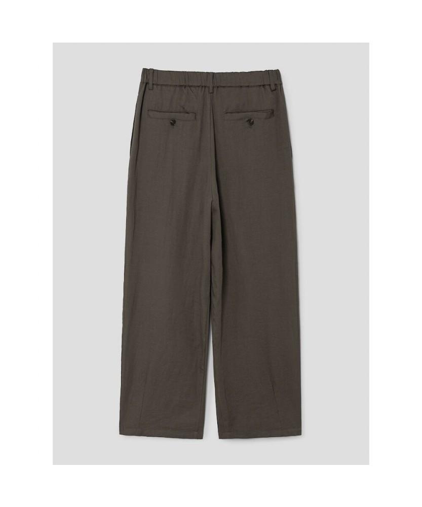 8SECONDS Lightweight Pintuck Banding Slacks Brown