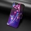 Coloured Drawing Wallet Case for Tecno Spark 10 10C 9 9T 8C Pova 5 4 Pro Neo 3 2 Shockproof Stand Card Holder Strap Phone Cover
