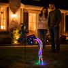 Luz de Jardín Caldero de Bruja 3D para Halloween, Patio Exterior, Decoración para el Hogar