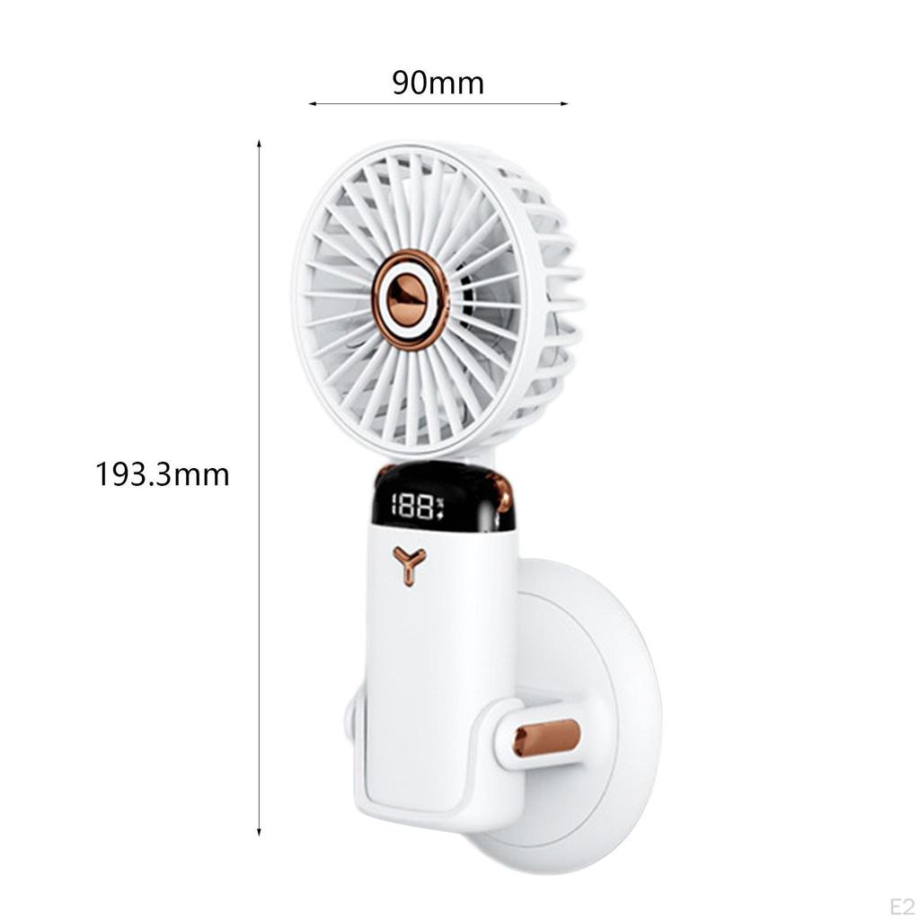 Ventilator portabil compact cu afișaj digital - Soluție portabilă de răcire