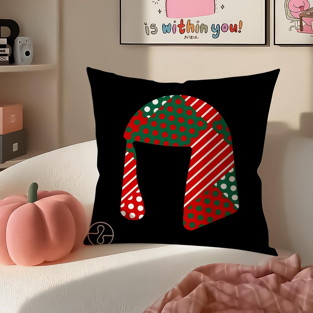 Mysterious Pop Australian Singer SSia FFurler Cushion Cover Pillowcase Short Plush Invisible zipper Room Sofa Cushion Cover