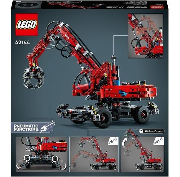 LEGO Technic 42144 Crane with Grab