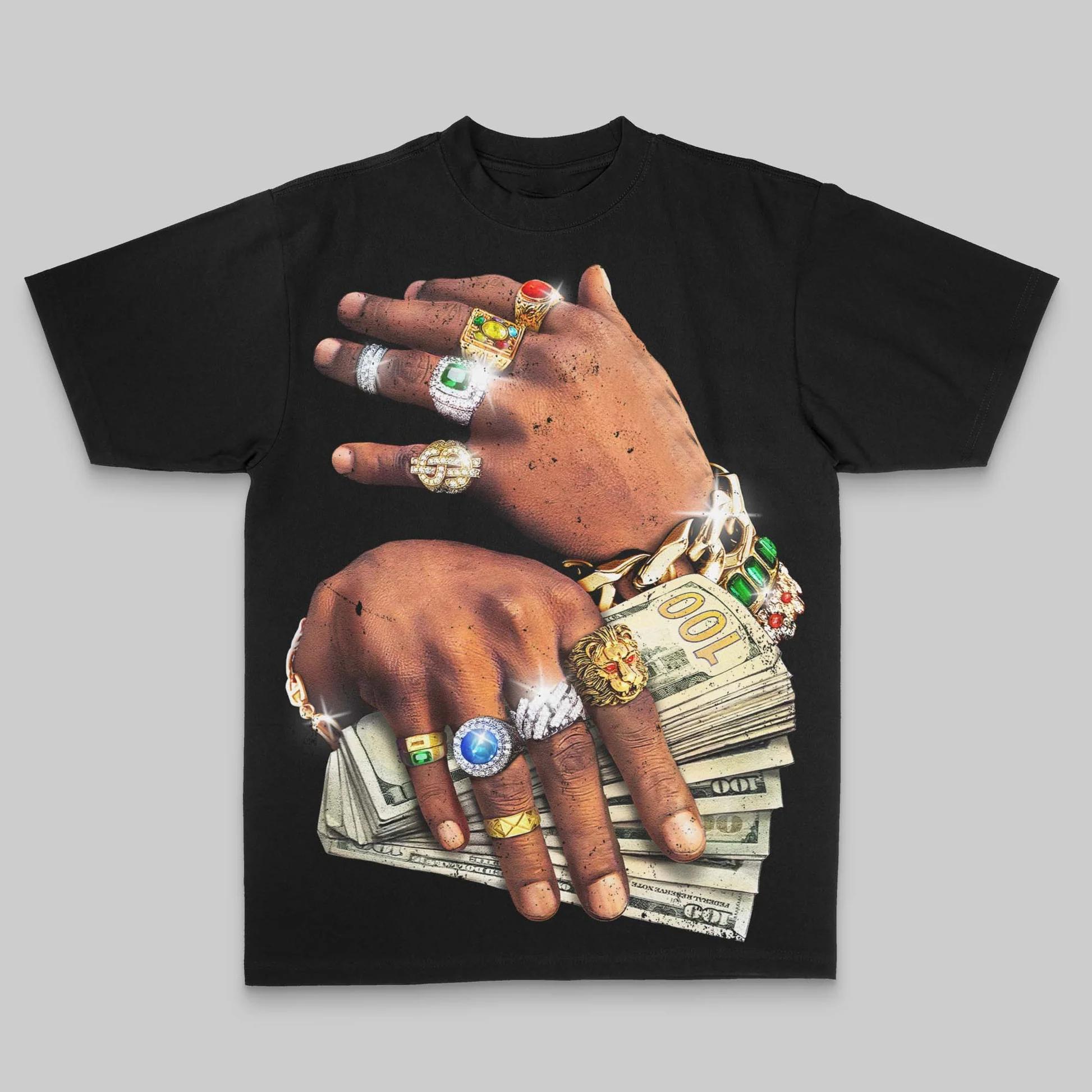 Graphic Print Cotton TShirt Graphic TShirt Mens Large Grunge Wings New Fashion Style Couple Tops Pure Cotton Shirt Summer Tees S