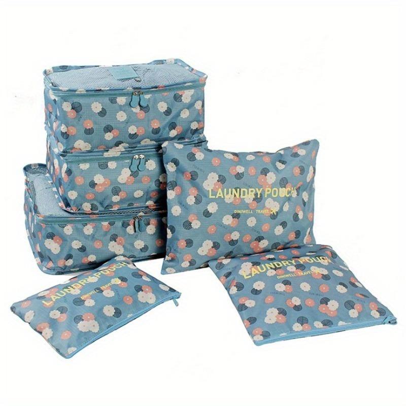 6pcs/set Storage Bag Underwear Luggage Bag, Travel Clothing Storage and Organization Bag