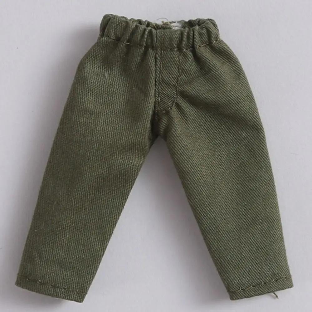 Doll Fashion Clothes For 1/11 Ob11 Dolls Denim Trousers For 1/12 Bjd/Gsc Doll T-Shirt Mini Cute Doll Pants Diy Doll Accessories