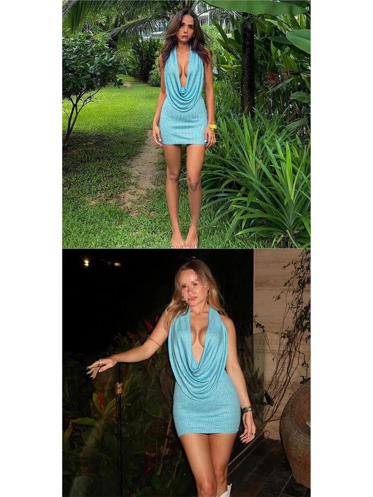 Sexy ärmelloses Bodycon-Kleid mit Neckholder und Rückenausschnitt im europäischen und amerikanischen Stil für Damen