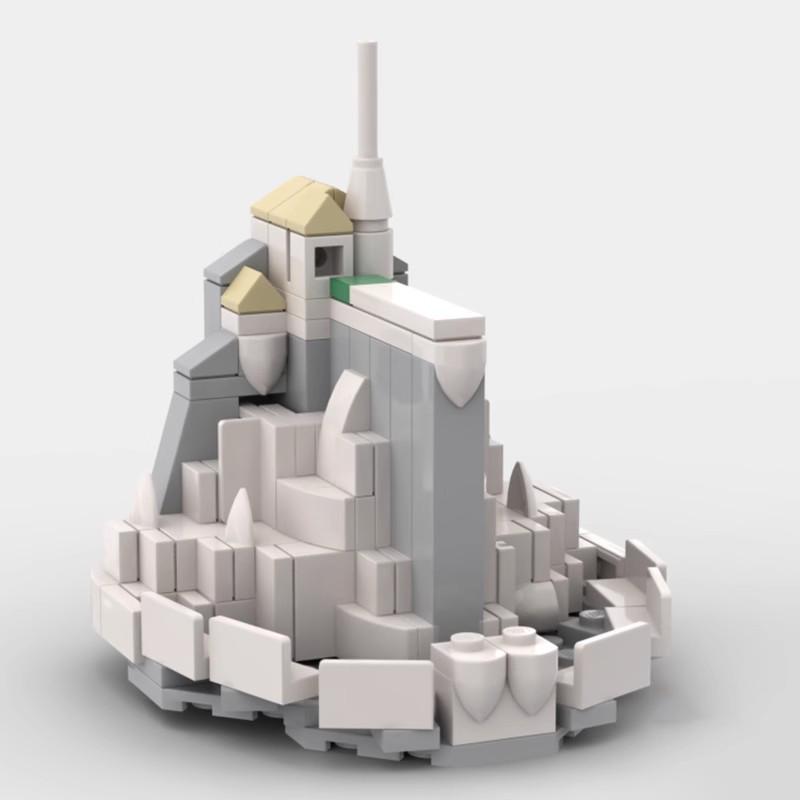 

MOC Minas Tirith Building Blocks – Compatible with LEGO Lord of the Rings Architecture Puzzle.