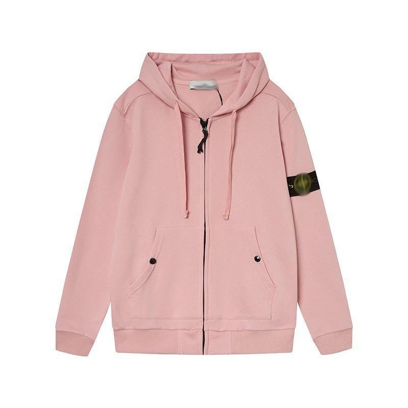 Stone Island Compass Patch Basic Hoodless Sweatshirt Loose Fit Men Women Casual Daily Wear