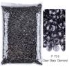 Round Resin Flat Bottom Drill Transparent Bottom Luminous Nail Drill Diy Mobile Phone Violent Bear Loose Diamond Accessories Accessories