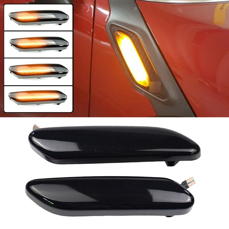Für BMW MINI COOPER R60 R61 COUNTRYMAN PACEMAN Dynamische Scroll Blinker LED Seitenmarkierungsleuchte Blinker Kotflügelleuchten
