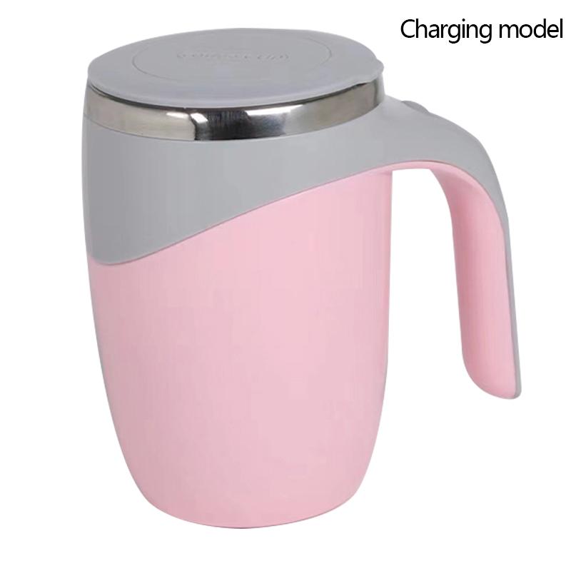 Automatic Stirring Cup Mug Rechargeable Portable Coffee Electric Stirring Stainless Steel Rotating Magnetic Home Drinking Tools