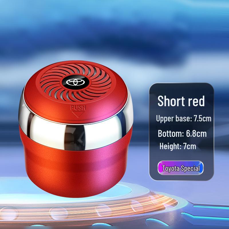 Premium Ambient Light Car Ashtray for Toyota Highlander, Corolla, Levin, Camry, and Crown