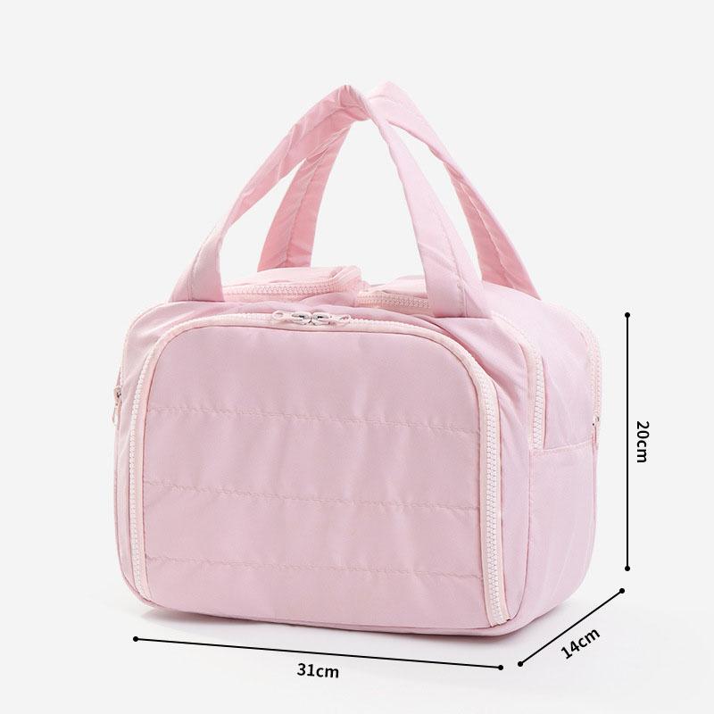 

Fashion Large Capacity Travel Makeup Bags Women S Cosmetic Bag New Waterproof For Travel Lightweight Toiletries Bag For Ladies 31x14x20cm