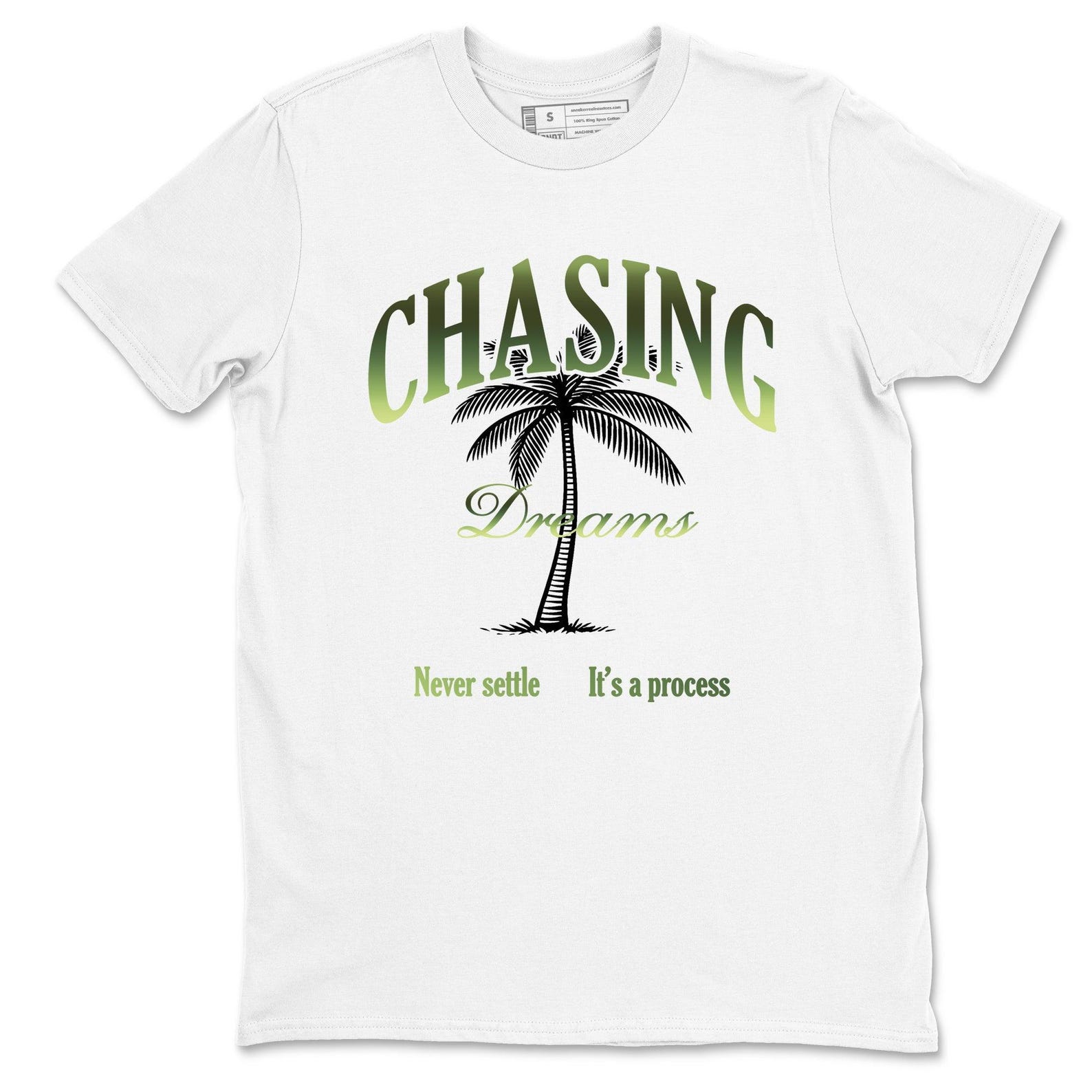 Chasing Dreams Graphic T-Shirt - best T-Shirts to wear with jordans Foams Pine Green 4XL