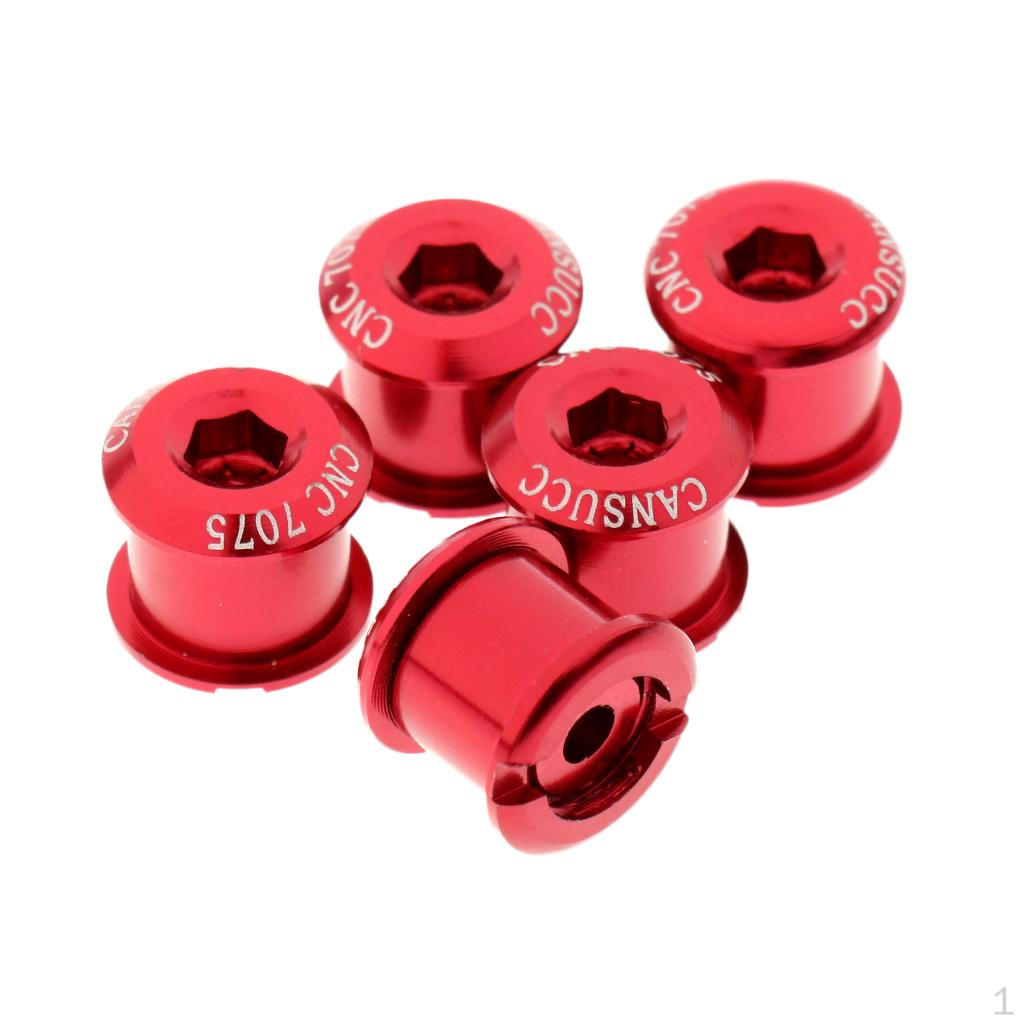 5 Pcs Screw Straps Arm Elbow Chain Light Weight Practical Bike Cycling Aluminum Alloy