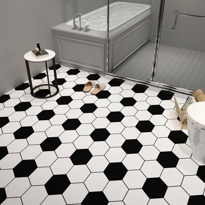 Adesivo da Pavimento Moderno Minimalista Autoadesivo per Bagno, WC e Cucina