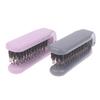 Foldable Hair Comb Portable Boar Bristle Hair Brush Head Massager Travel Combs Hair Styling Accessories