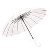16 Bone Small Umbrella Long Straight Handle Umbrella PVC Waterproof Umbrella Upgraded Windproof Umbrella Outdoor Large Umbrella