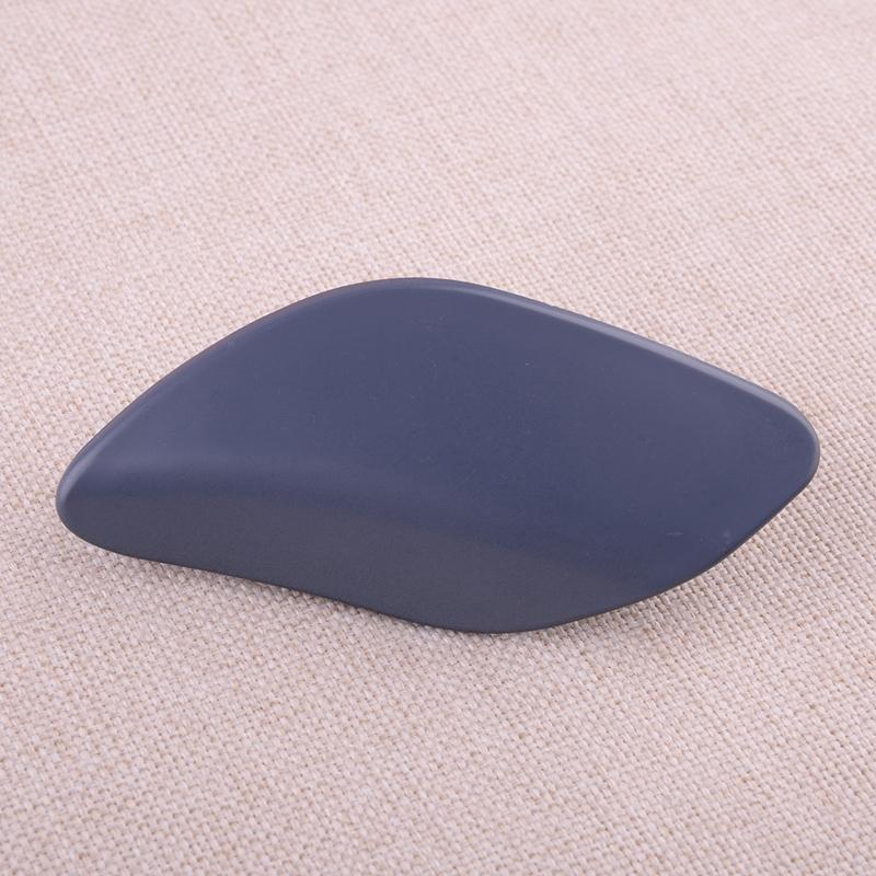 CITALL  Front Left Headlight Washer Nozzle Cover Cap Fit For Porsche Cayenne Turbo GTS 2008 2009 2010 Unpainted