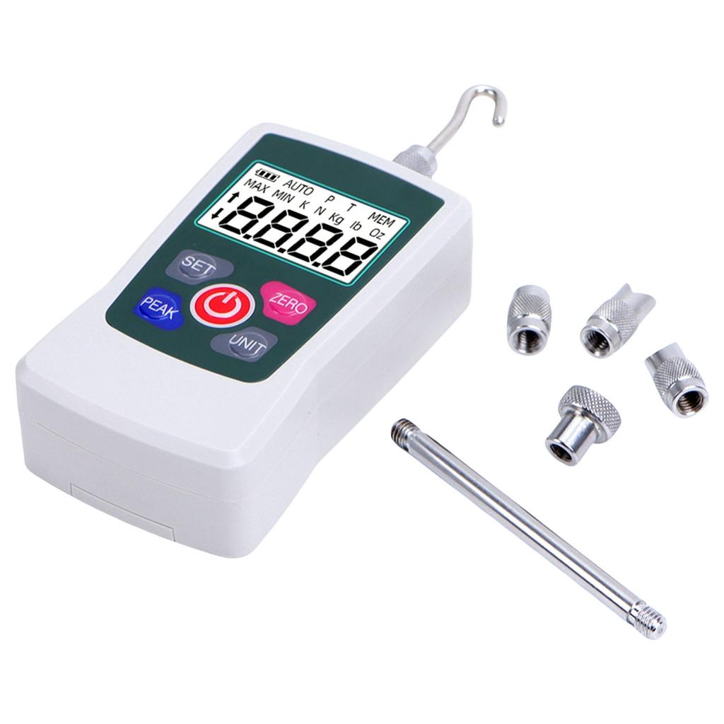 Digital Force Gauge Portable Measuring Instrument Portable Digital Force Gauge Easy to Carry for Push & Pull Tests