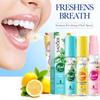 Lemon/Mint/Peach Breath Freshener Oral Spray For Eliminating Bad Breath,Fruit Flavored Mouth Freshen