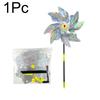 1/10 Pièces Ferme DIY Argent Laser Répulsif Oiseaux Moulinets Rotatifs Moulin à Vent Décor Pelouse Extérieure Jardin Répulsif Oiseaux