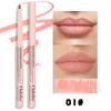 Monochromer drehbarer Lipliner, Lippenstiftstift, Make-up, nicht leicht zu entfärben, langanhaltender wasserfester matter Konturen-Lipliner