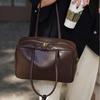 Womens Genuine Leather Tote Bag Large Capacity Shoulder Handbag Vintage Style Office Commute
