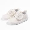 Kids' Soft Sole Velcro Canvas Shoes - White for Spring/Autumn