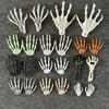 Luminous Halloween Skull Claw Prop - Ghost Finger Bone Ornament for Spooky Decor