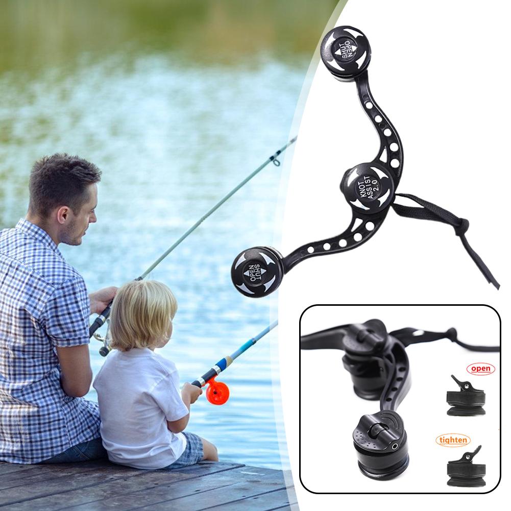 Fishing Knot Tool GT Knot Tyer Braid Leader Connector Carbon PE Line Fast Tying Assistant Angler Gear Essential Tools