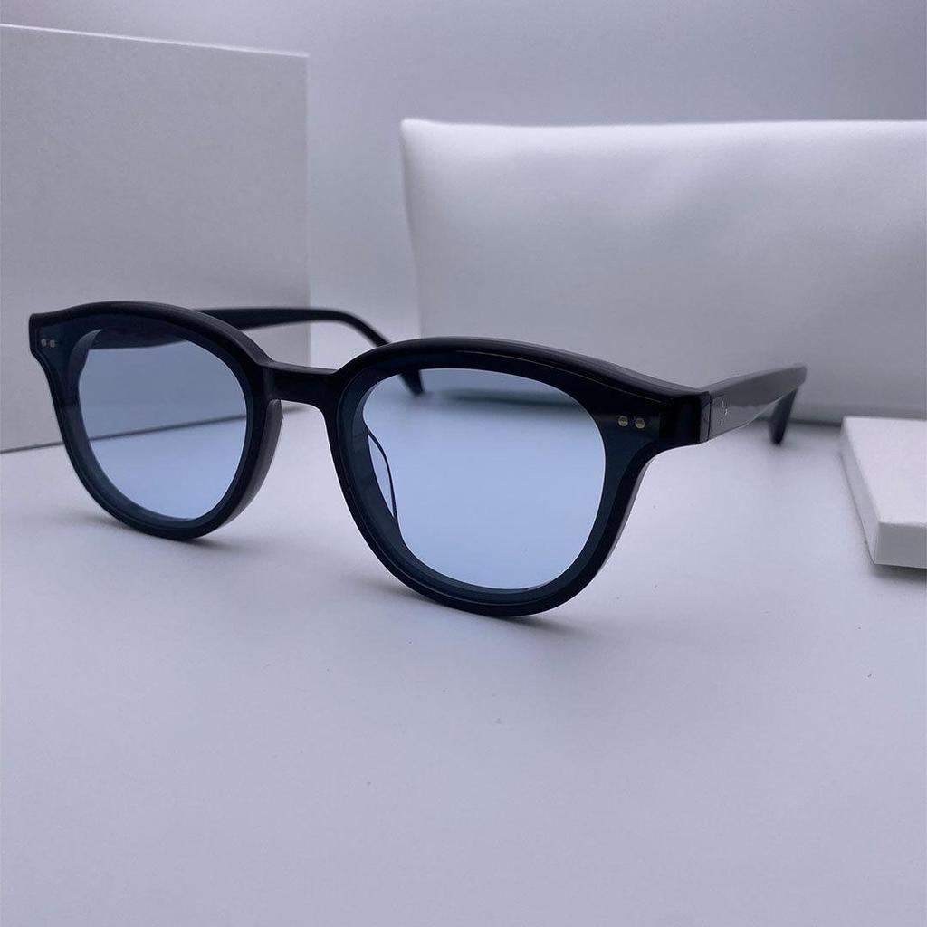 2024 Women's Classic Round Acetate Sunglasses - Ultra-Light, UV Protection, Versatile Style