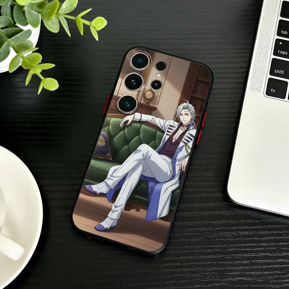 

E-Record of Ragnarok Anime Phone Case For Samsung S26,S25,S24,S23,S22,S21,S20,Ultra,Plus,FE Black Soft Cover Samsung S24Plus