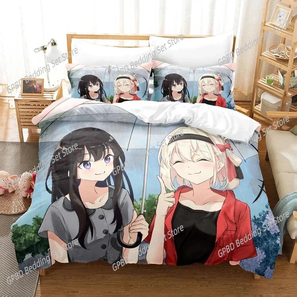 Anime Lycoris Recoil 3D NEW Duvet Cover Pillowcase Bedding Set Adult Boy Girl Bedroom Decoration Children Single Double Large