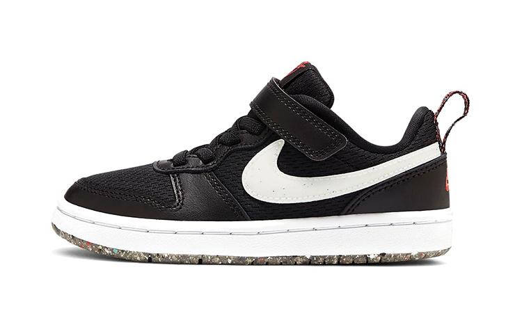Nike Court Borough Low 2 SE Black White GS CZ7153-001 28