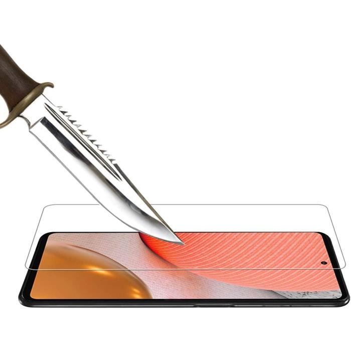 [10pack] verre trempé pour samsung galaxy a72 4g-5g film de protection 2.5d avec stylet toproduits®