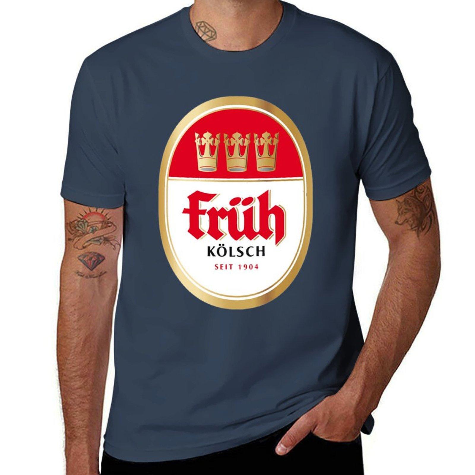 Fruh Kolsch Tshirt boys whites quick drying korean fashion clothes for men S