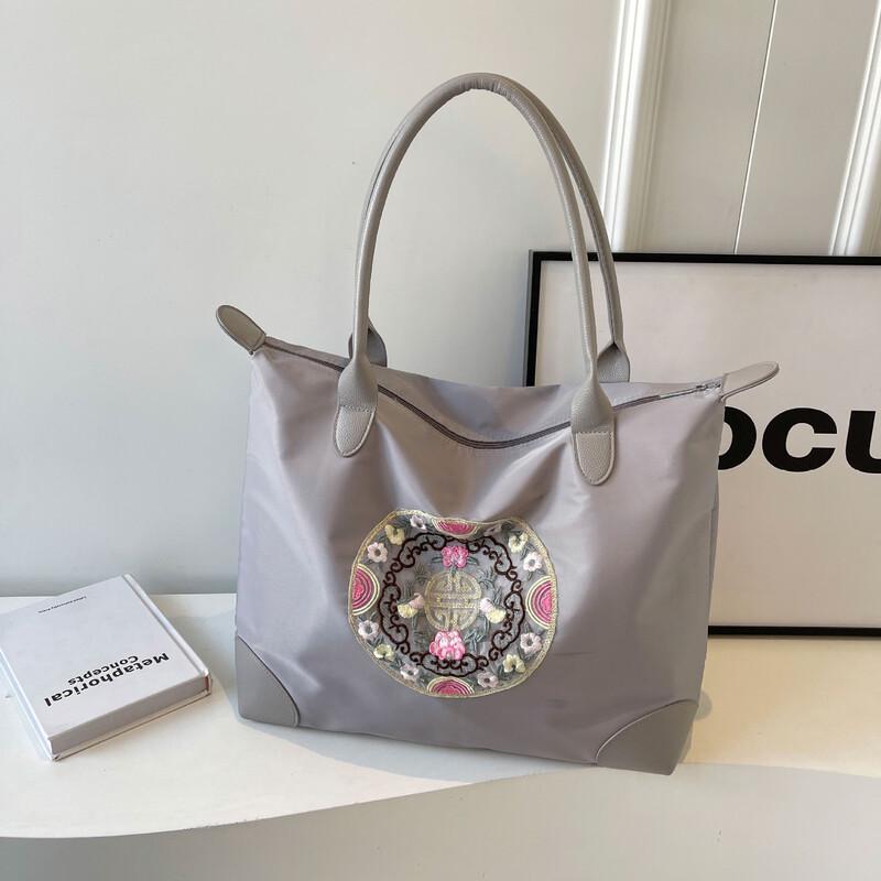 KANDEXS сумка-тоут через плечо из Оксфордской ткани с разделением на сухое и влажное