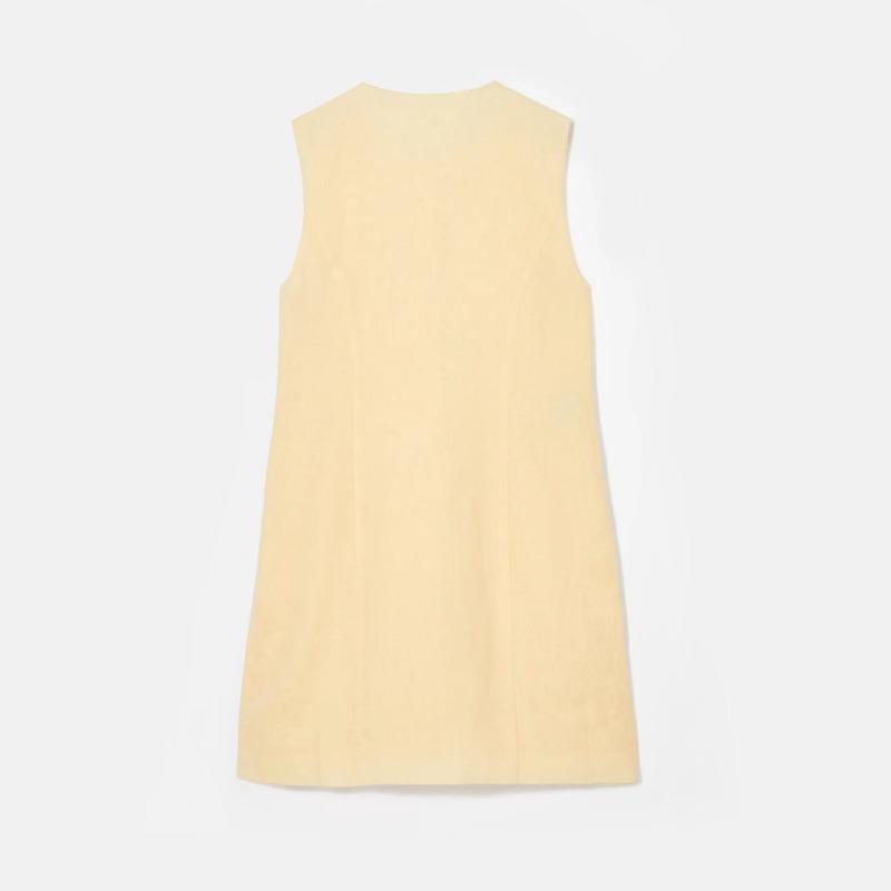 Elegant Summer Women's Dress with Slim Buttons and A Small Design