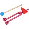 Aluminum Alloy Tuning Fork Sound Healing Therapy Tuning Fork with Hammer for Healthy Care