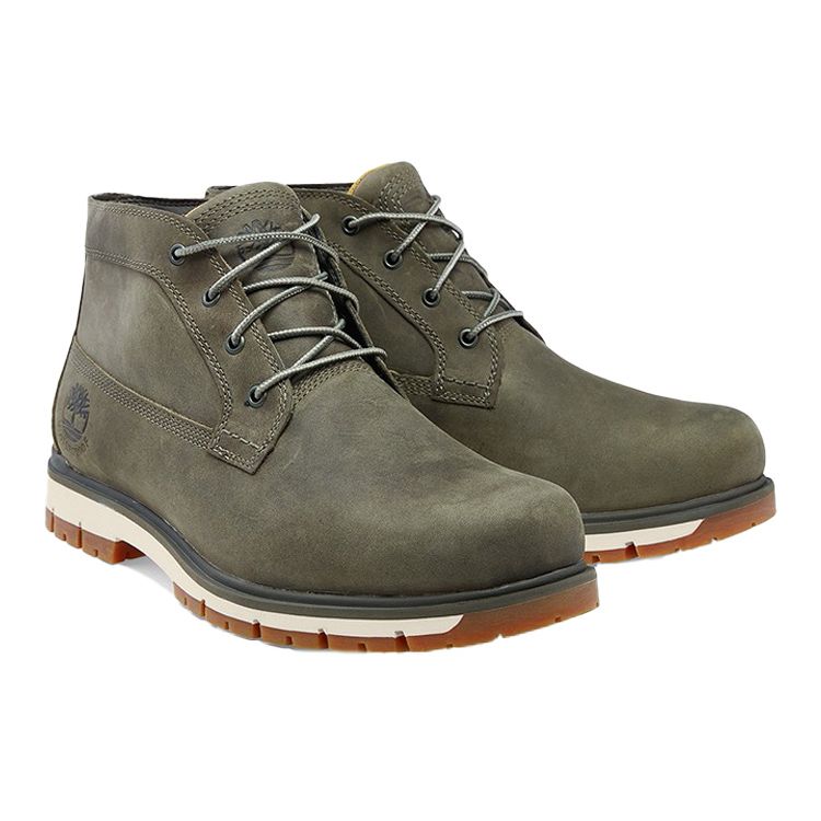 Timberland Chukka Casual Short Boots Men boots Olive-Green A2HTW