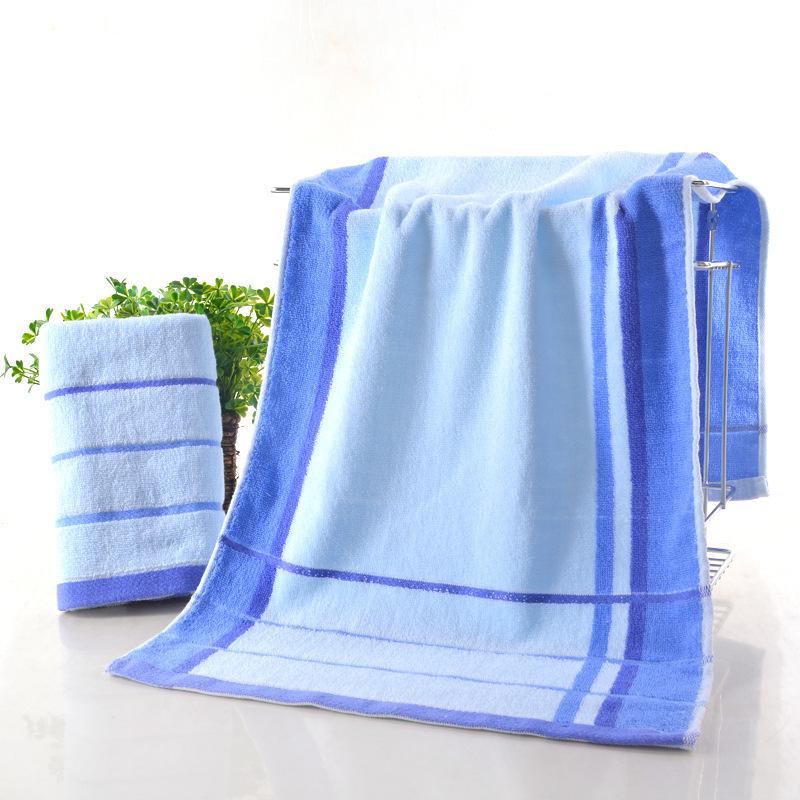 

40x90 см хлопчатобумажная жаккардовая мочалка для мужчин и женщин для дома, путешествий, бизнеса, йоги, ванной, банного полотенца, большого размера, подарков, пляжных туалетов 40x90cm синий