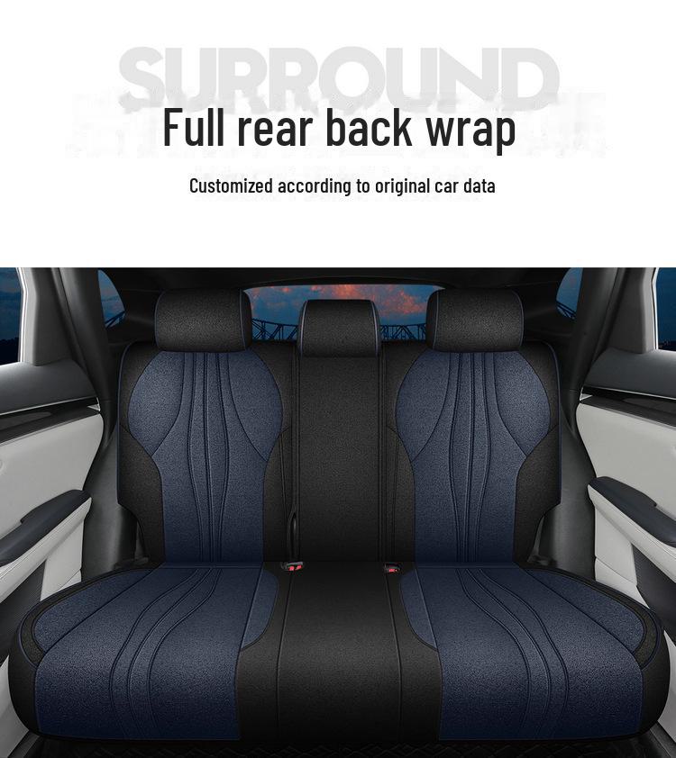 BYD Song PLUS Universal Linen Car Seat Cushion - All Season