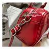 Bag Womens Messenger Bag Portable Premium Feeling Oil Wax Surface Shoulder Bag Simple And Retro