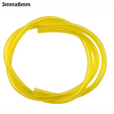 Nouveau 4 Tailles Tuyau de Carburant Essence Ligne Jaune Résistante à la Corrosion Tuyau Ligne Carburant Ligne Essence Taille-haie Tronçonneuse Souffleur